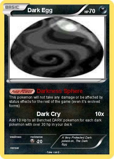Pokemon Dark Egg
