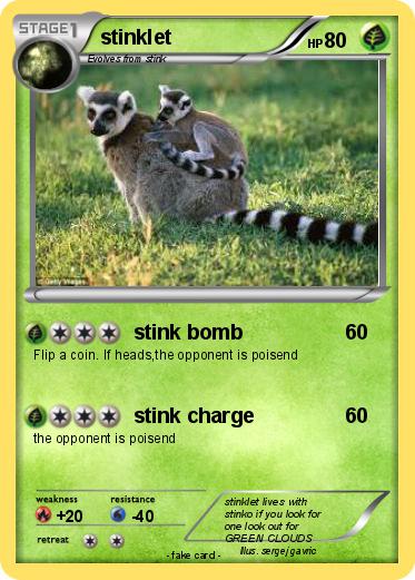 Pokemon stinklet