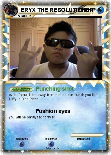 Pokemon ERYX THE RESOLUTIONER