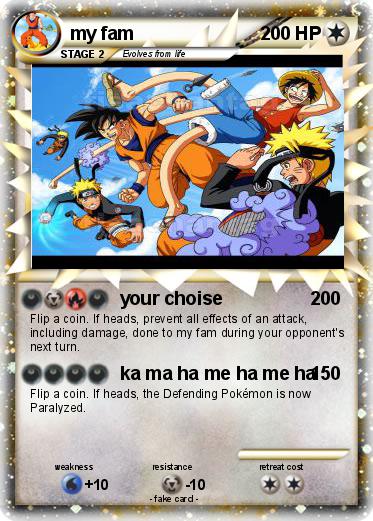 Pokemon my fam