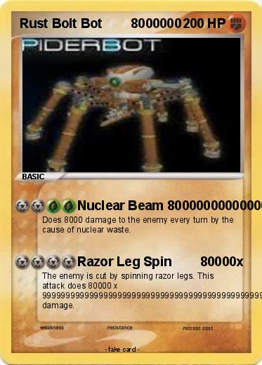 Pokemon Rust Bolt Bot        8000000