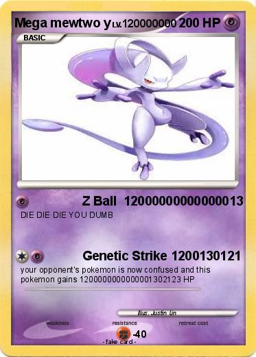Pokemon Mega mewtwo y