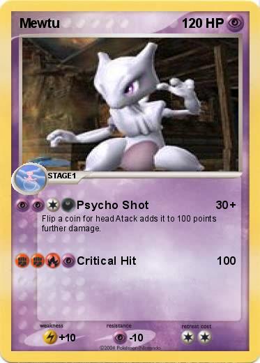 Pokemon Mewtu