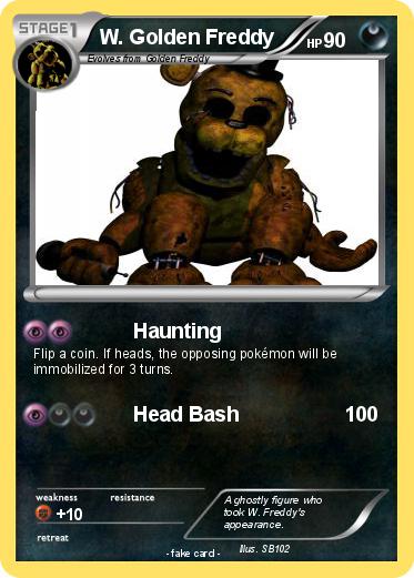 Pokemon W. Golden Freddy