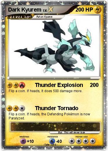 Pokemon Dark Kyurem