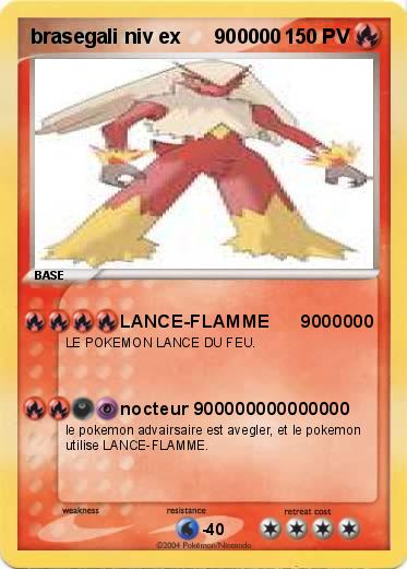 Pokemon brasegali niv ex      900000   