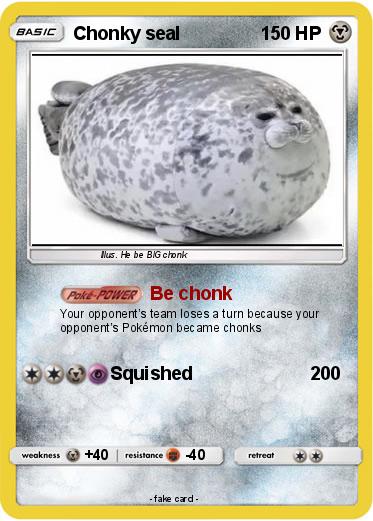 Pokemon Chonky seal
