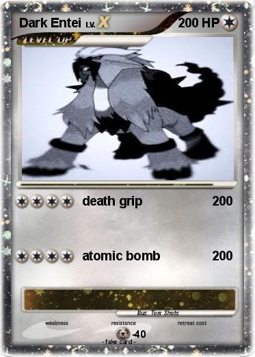 Pokemon Dark Entei