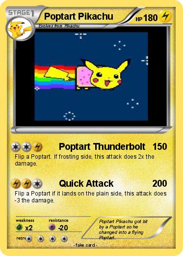 Pokemon Poptart Pikachu