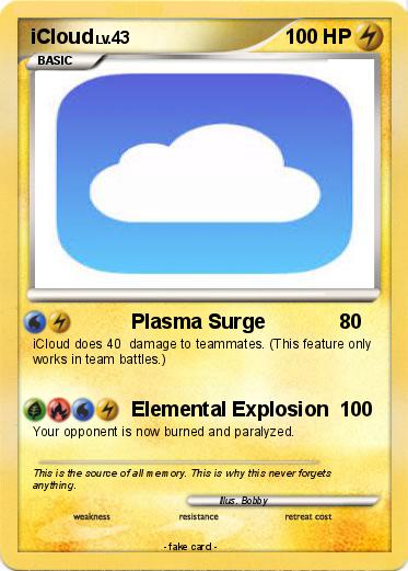 Pokemon iCloud