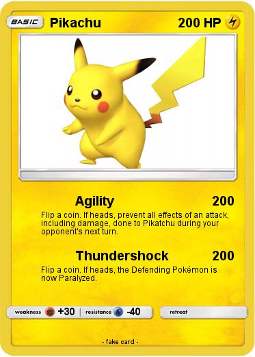 Pokemon Pikachu