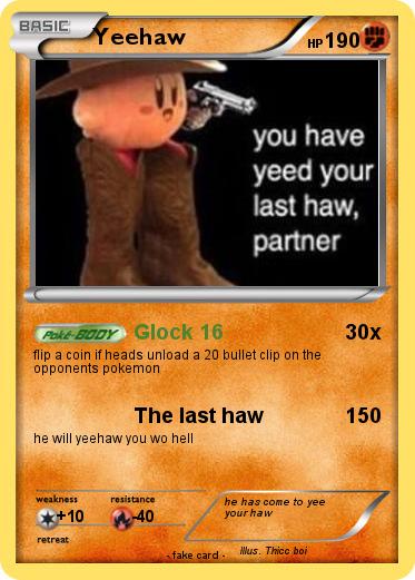 Pokemon Yeehaw