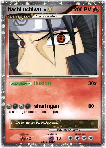 Pokemon itachi uchiwu