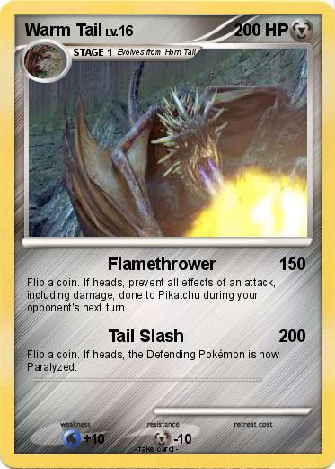 Pokemon Warm Tail