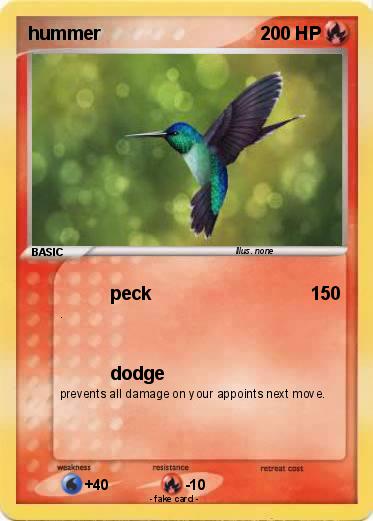 Pokemon hummer