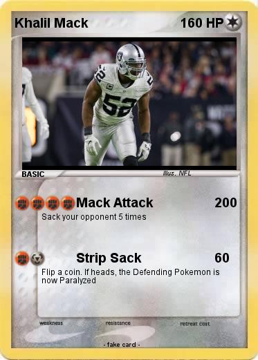 Pokemon Khalil Mack