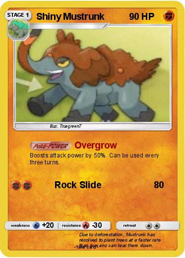 Pokemon Shiny Mustrunk