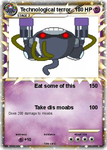 Pokemon Technological terror