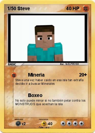Pokemon 1/50 Steve