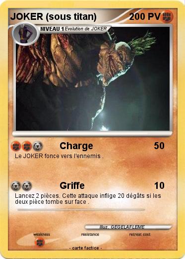 Pokemon JOKER (sous titan)