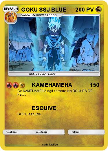 Pokemon GOKU SSJ BLUE