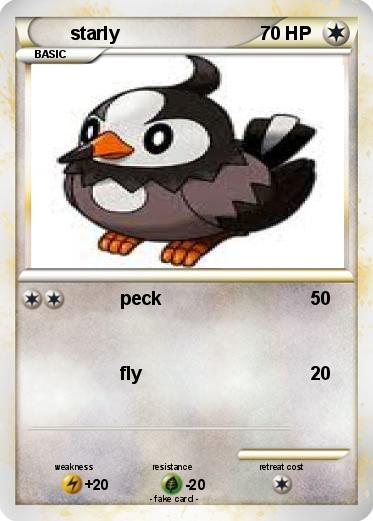 Pokemon starly