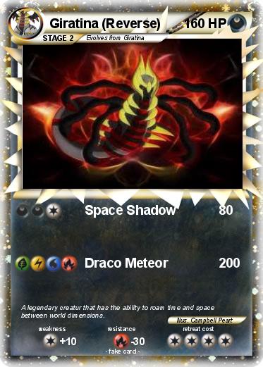Pokemon Giratina (Reverse)