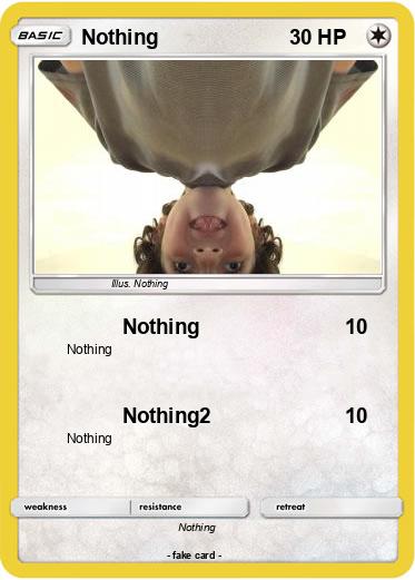 Pokemon Nothing