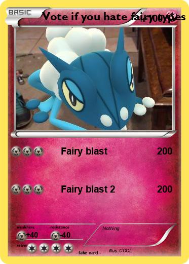 Pokemon Vote if you hate fairy types