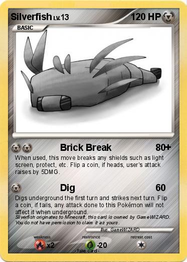 Pokemon Silverfish