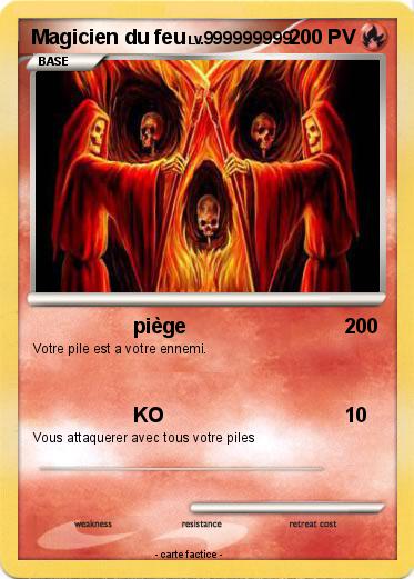 Pokemon Magicien du feu