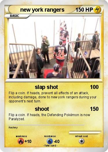 Pokemon new york rangers