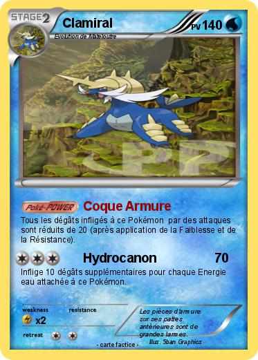 Pokemon Clamiral