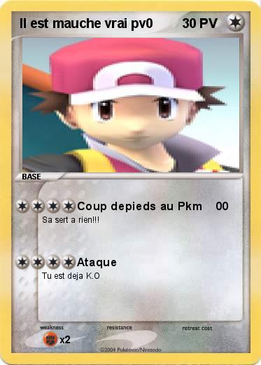 Pokemon Il est mauche vrai pv0