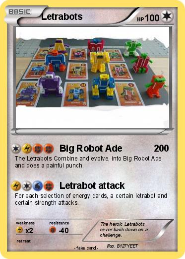Pokemon Letrabots