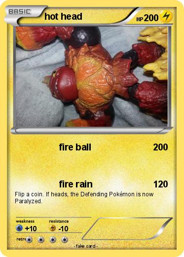 Pokemon hot head