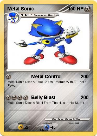 Pokemon Metal Sonic