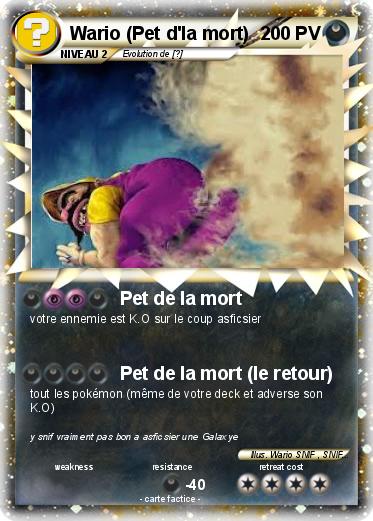 Pokemon Wario (Pet d'la mort)