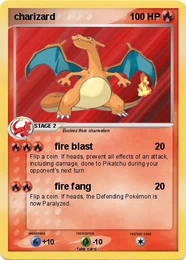 Pokemon charizard
