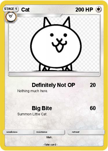 Pokemon Cat