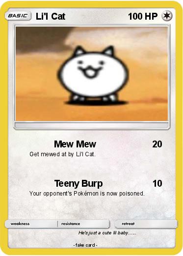 Pokemon Li'l Cat