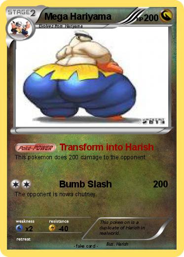 Pokemon Mega Hariyama