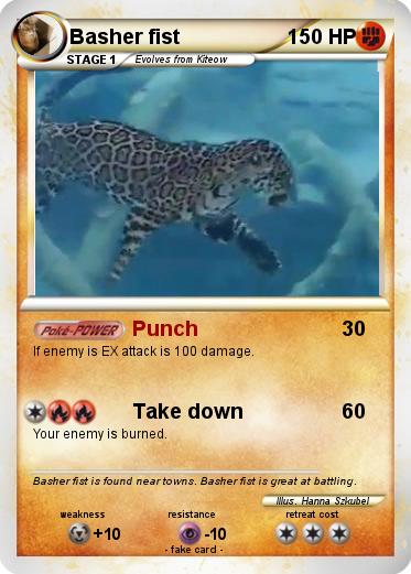 Pokemon Basher fist