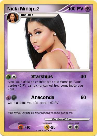 Pokemon Nicki Minaj