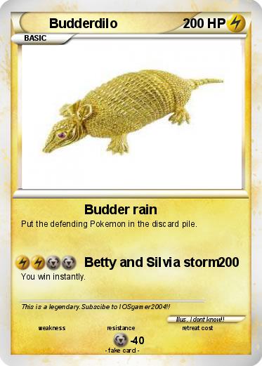 Pokemon Budderdilo