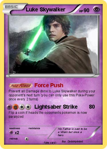 Pokemon Luke Skywalker