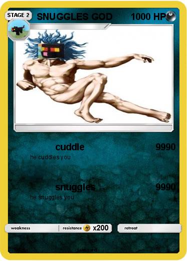 Pokemon SNUGGLES GOD