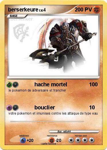 Pokemon berserkeure