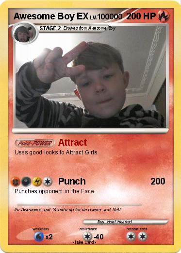 Pokemon Awesome Boy EX