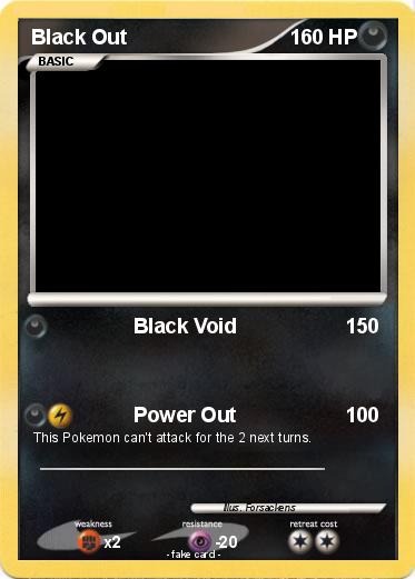 Pokemon Black Out